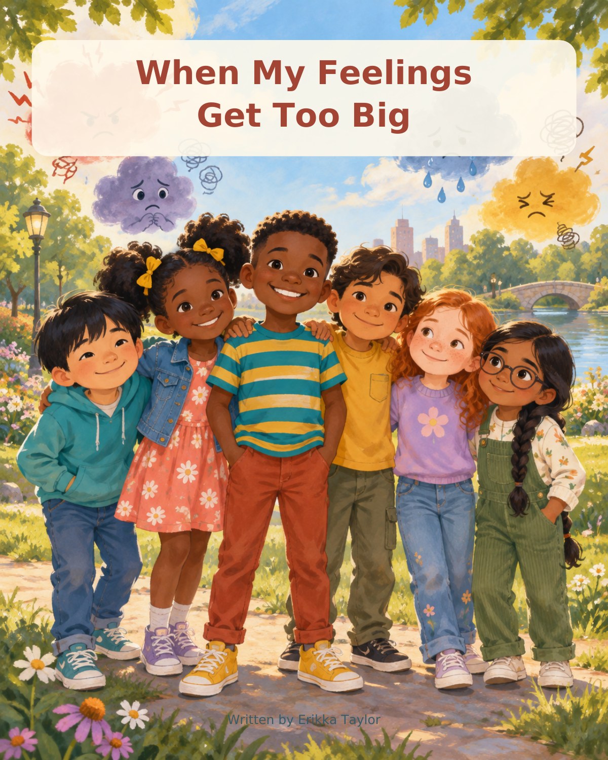 Book cover for When My Feelings Get Too Big by Erikka Walker